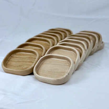 Handcrafted Mini Wood Trays