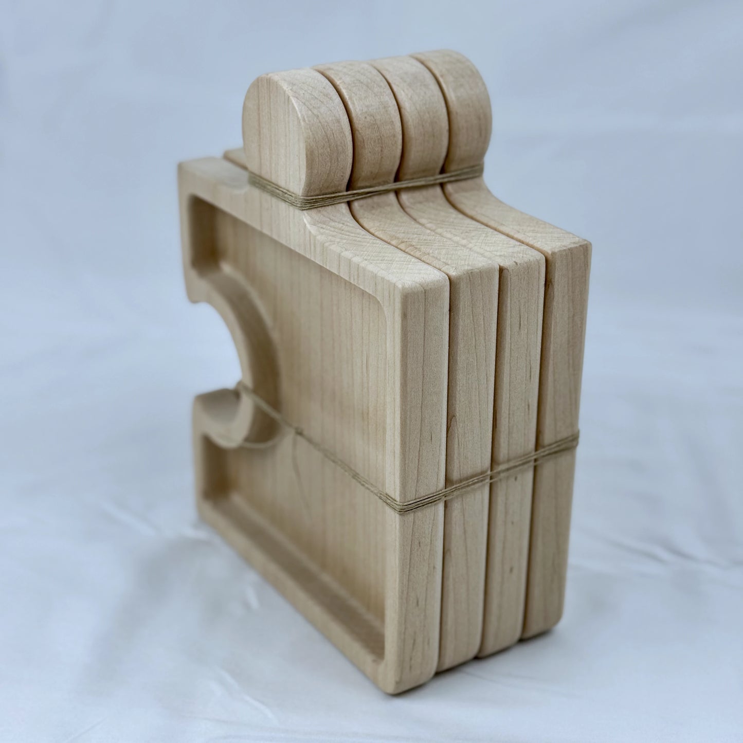 4-Piece Interlocking Puzzle Tray Set