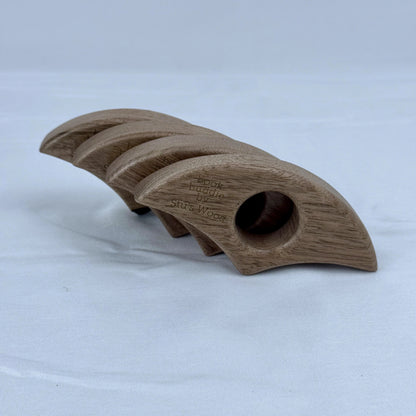 Handcrafted Wood "Book Buddies"