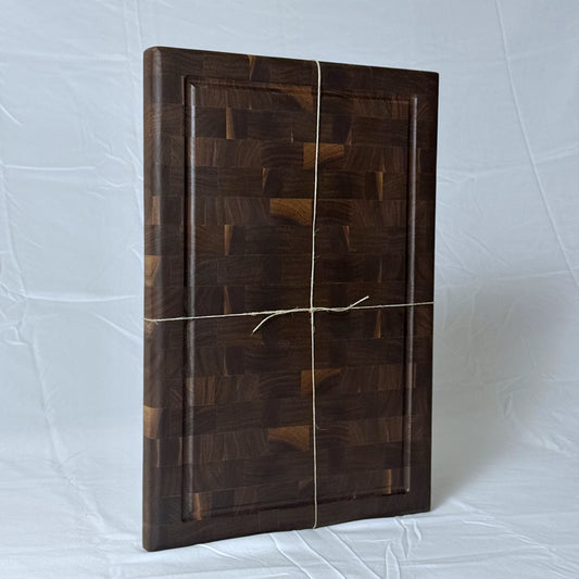 End-Grain Walnut Cutting Board