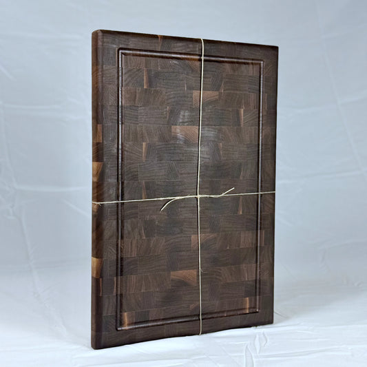 End-Grain Walnut Cutting Board